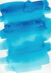 "Oceanic Flow: A Vibrant Watercolor Sweep"