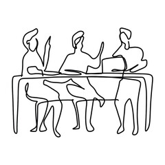 Meeting Point Accessories Graphic Design Line Art Vector Decoration