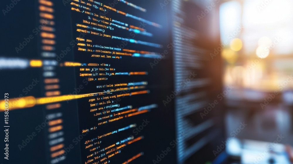 Poster Modern Software Development with Coding in Ambient Light
