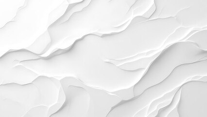 Close up of oil painting texture with brush strokes and palette knife strokes in white and grey colors