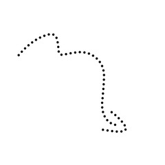 Set of hand drawn black arrow line illustrations in various styles 