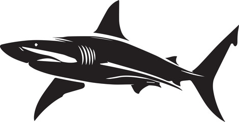 illustration of a shark