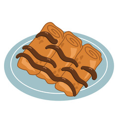 Turon Banana Lumpia Filipino Dessert