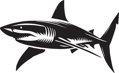 illustration of a shark