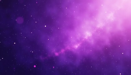 Fototapeta premium Purple Nebula Galaxy Space Stars Background Abstract