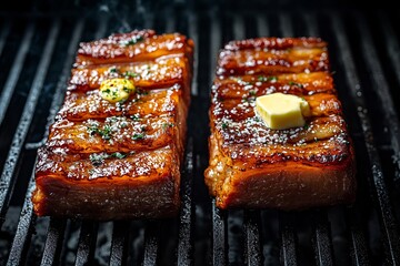 grilled pork ribs