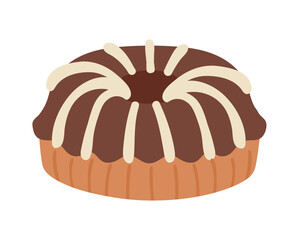 chocolate tart dessert