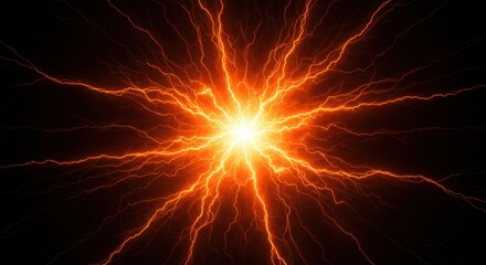 "Cosmic Inferno: A Burst of Celestial Energy"