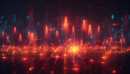 Fototapeta premium Trendy simple color gradient abstract background. 