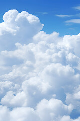 blue sky with clouds