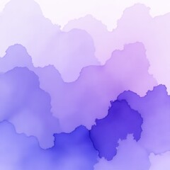 Obraz premium Purple Watercolor Wash Abstract Background Texture