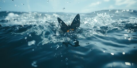 Fototapeta premium splash in the water