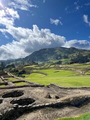 Ingapirca Ruins in Ecuador