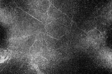 White black glitter texture abstract banner background with space. Twinkling glow stars effect....