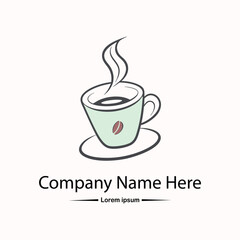 Coffee shop logo