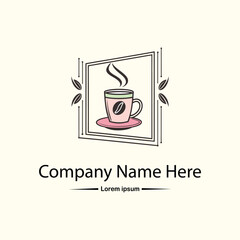 Coffee shop logo