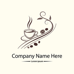 Coffee shop logo