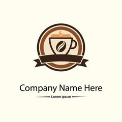 Coffee shop logo