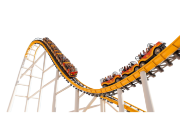 Rollercoaster Ride to the Sun PNG