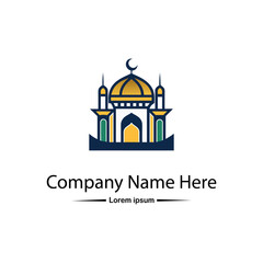 Obraz premium Mosque logo