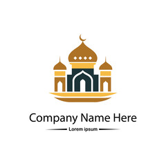 Obraz premium Mosque logo