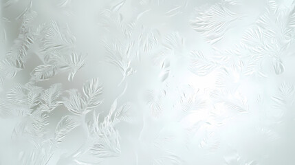 Winter's Delicate Embrace: Frosty patterns on a windowpane, a captivating image of winter's beauty.  A serene, cool-toned texture perfect for winter themes 