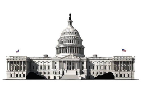 Fototapeta United States Capitol building PNG