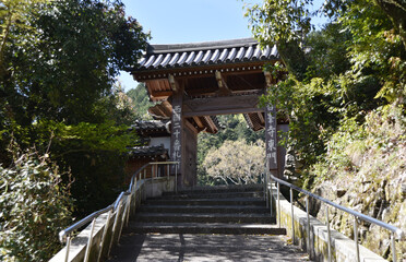 善峯寺　東門　京都市西京区