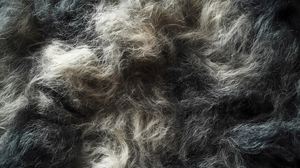 A close-up portrait of a horse highlighting its textured brown mane and detailed features