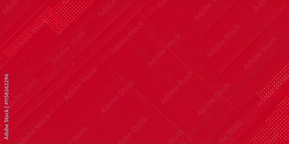 Aufkleber abstract red geometric background lines dots texture