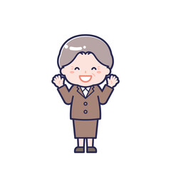 スーツ／シニア／女性 11