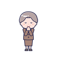 スーツ／シニア／女性 24