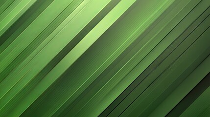 Geometric green background with diagonal stripes and gradient effects, minimalist vector design for st. Patrick’s day, irish-themed digital backdrop