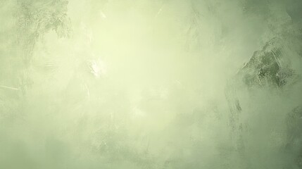 Pale green subtle texture background resembling painted surface with ample empty space for graphic design and additional images