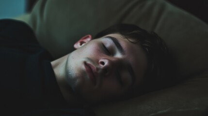 Tired individual resting on couch, reflecting on life's challenges and the need for relaxation and rejuvenation.