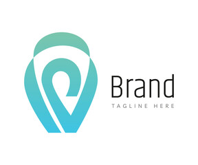 Ribbon logo icon design template elements. Usable for Branding and Business Logos.
