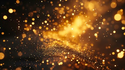 Abstract Background Representing Data Particles in Motion