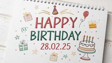 happy birthday 28 02 25