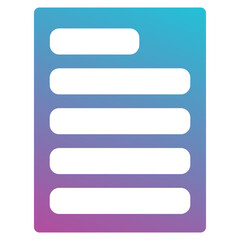 Obraz premium Document icon element for design