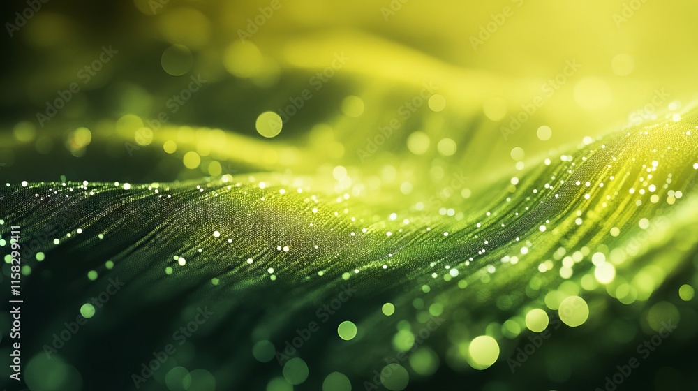 Poster abstract green background featuring dynamic textures, organic patterns, and smooth gradients perfect