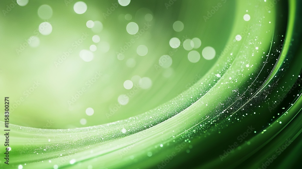 Poster abstract green background featuring dynamic textures, organic patterns, and smooth gradients perfect