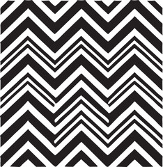 Chevron Lines Silhouette Vector Icon Illustration - Modern Graphic Design

