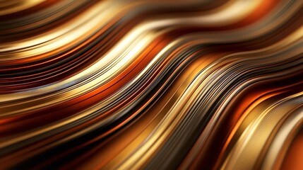 Abstract Business Background with Wave Lines and Stripes