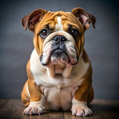 Obraz premium english bulldog puppy