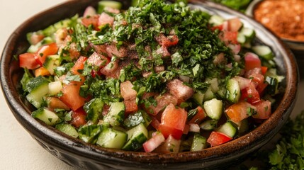 A Colorful and Refreshing Salad