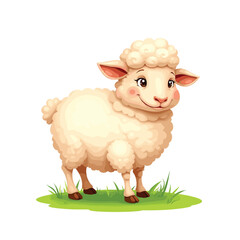 Cute Cartoon Animal Vector Illustration