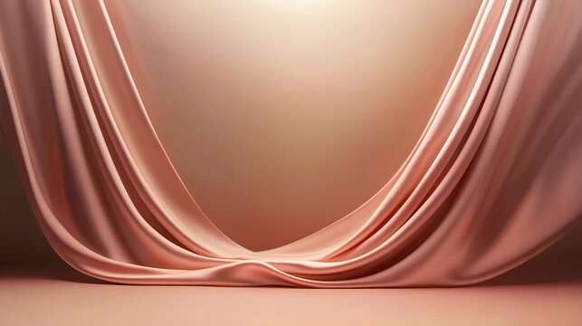 Gentle brown gradient backdrop with a textured grain and delicate lighting effects 