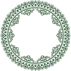 Beautiful flower art and mandala vector design