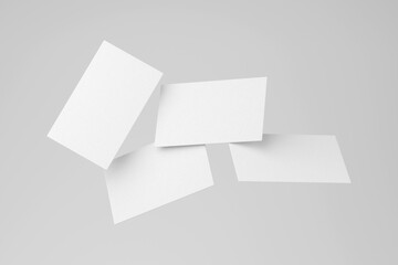 Business Card Mockup for Branding and Presentation Design