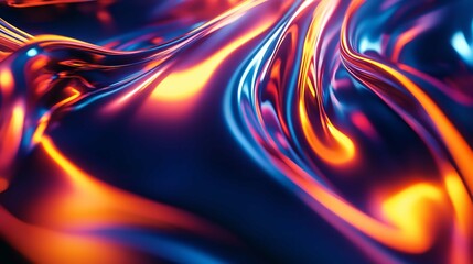 Obraz premium Modern Abstract High-Speed Movement with Colorful Dynamic Lines